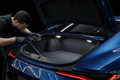 Interior trunk detailing on a luxury vehicle
